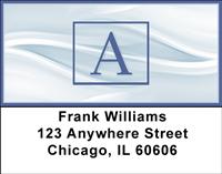 Simple Monogram A Address Labels
