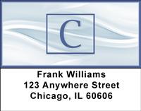 Simple Monogram C Address Labels