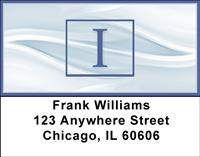 Simple Monogram I Address Labels