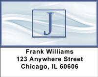 Simple Monogram J Address Labels