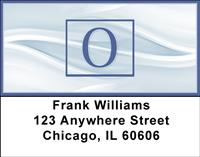 Simple Monogram O Address Labels