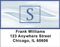 Simple Monogram S Address Labels