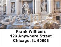 Fountains of Rome Address Labels
