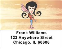 Cute Cowgirls Address Labels