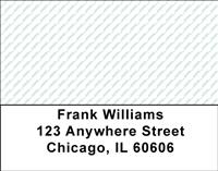 Diagonal Stripes Address Labels