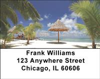 Tropical Beaches Address Labels