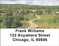 Country Landscapes Address Labels