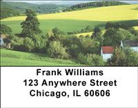 Country Landscapes Address Labels