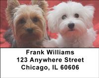 Cute Puppies Address Labels