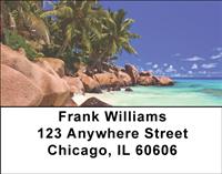 Beautiful Beaches Address Labels