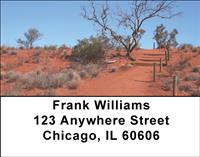 Desert Landscapes Address Labels