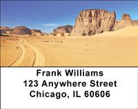 Desert Landscapes Address Labels