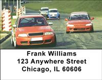 Track Racing Address Labels