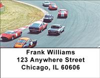 Track Racing Address Labels