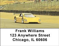 Track Racing Address Labels
