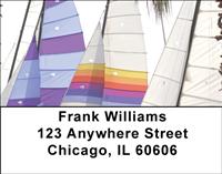 Sailboats Address Labels