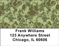 Crazy Camouflage Address Labels