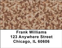 Crazy Camouflage Address Labels