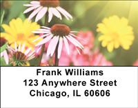 Garden Flowers Address Labels
