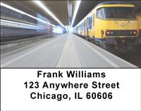 Trains Address Labels