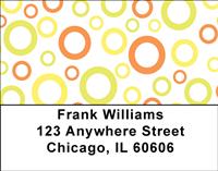 Stylish Circles Address Labels