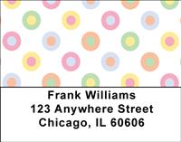 Stylish Circles Address Labels
