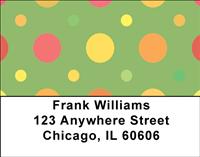 Bright Dots Address Labels