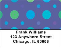 Bright Dots Address Labels