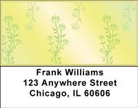 Soft Vines Address Labels