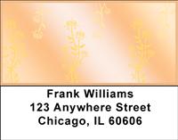 Soft Vines Address Labels