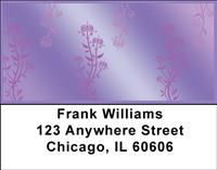 Soft Vines Address Labels