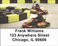 Kart Racing Address Labels
