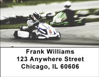 Kart Racing Address Labels