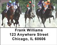 Day at the Track Address Labels