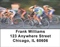 Bicycle Racing Address Labels
