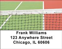 Tennis Address Labels
