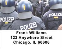 True Blue Address Labels