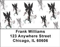 Fairy Silhouettes Address Labels