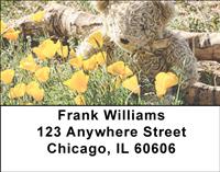 Cuddly Teddies Address Labels