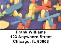 Childhood Toys Address Labels