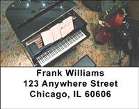 Piano Address Labels