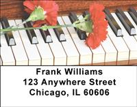 Piano Address Labels
