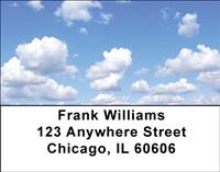 Tranquil Clouds Address Labels