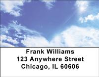 Tranquil Clouds Address Labels
