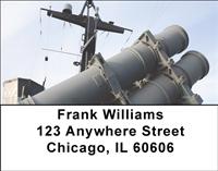 Navy Address Labels