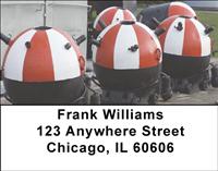 Navy Address Labels
