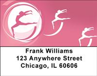 Gymnastics Address Labels