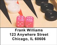 Backgammon Address Labels