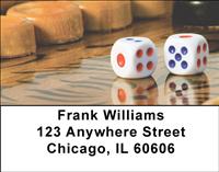 Backgammon Address Labels
