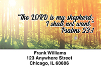 Inspirational Psalms Address Labels